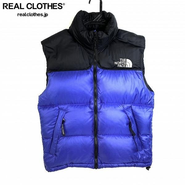 ☆THE NORTH FACE/ザノースフェイス 90's Nuptse Vest ヌプシベスト NF004AM S /080_詳細な状態は商品説明内をご確認ください。