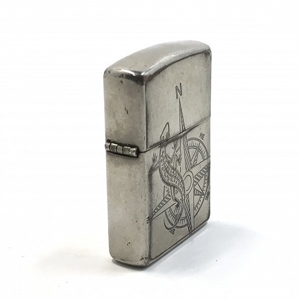 ZIPPO/ジッポー Marlboro ADVENTURE TEAM/マルボロ アドベンチャーチーム リザードコンパス 1995年製 /LPL_画像3