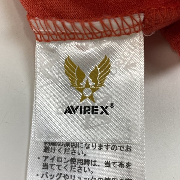 ☆【未使用】AVIREX/アヴィレックス カモフラロゴ ロンT/長袖シャツ 6123535/L /LPL_画像4