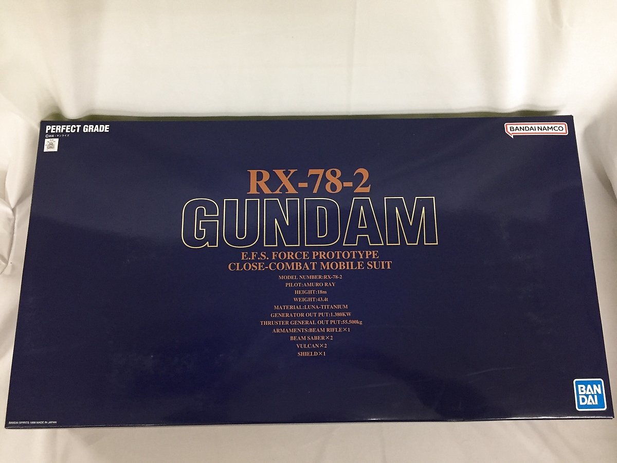 【未開封】1/60 PG RX-78-2 ガンダム 「機動戦士ガンダム」_画像1
