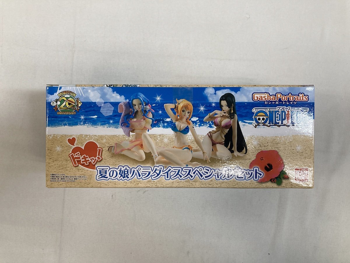 【1円～】ONE PIECE ワンピース GashaPortraits トレジャークルーズ ドキッ！夏の娘パラダイススペシャルセット_画像1