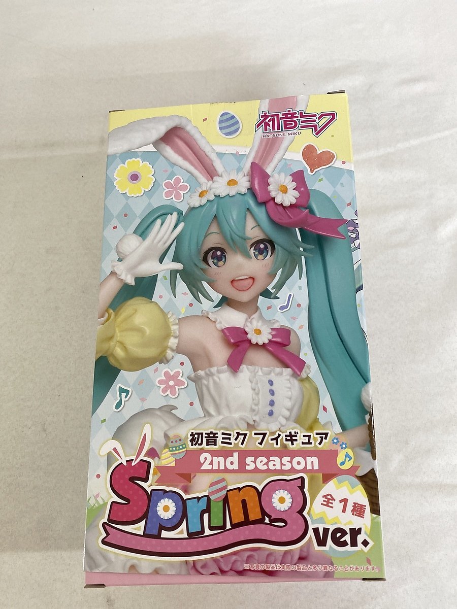 【1円～】初音ミク フィギュア 2nd season Spring ver. キャラクター・ボーカル・シリーズ 01 初音ミク_画像1