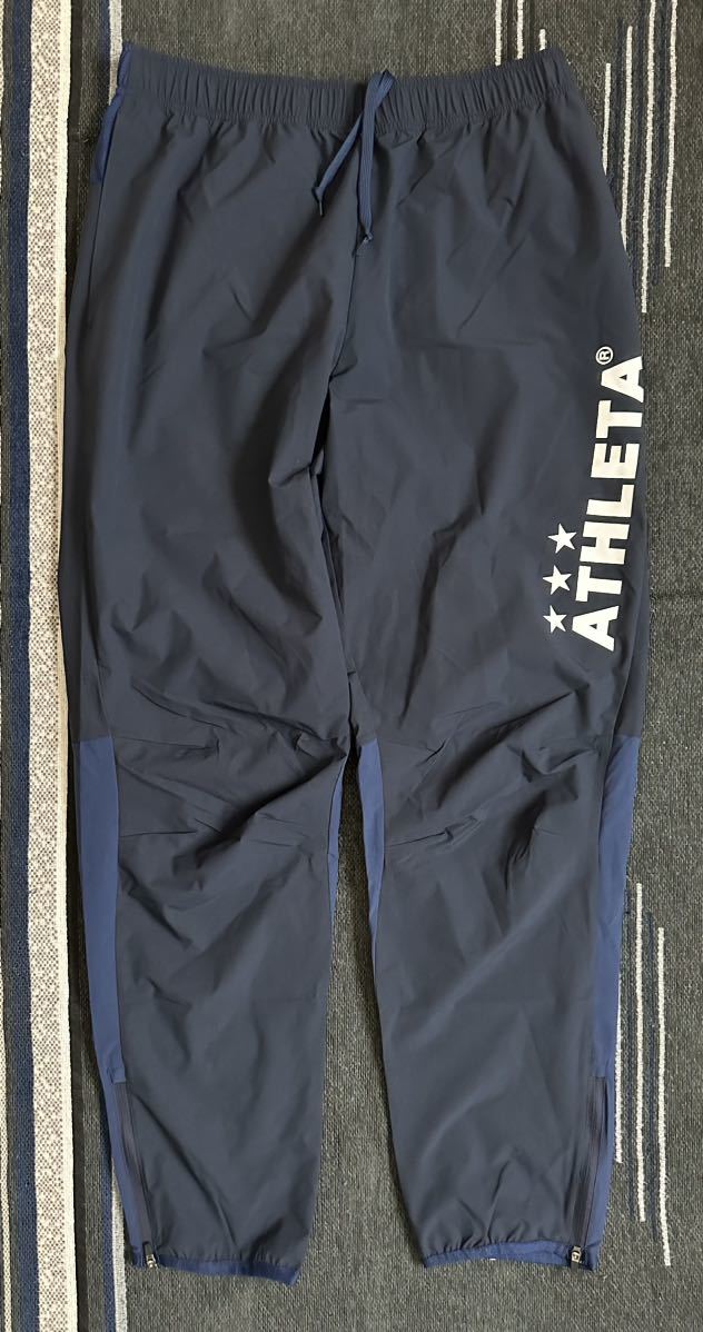 新品 秋冬 NEW MODEL ATHLETA ウィンドウォームシャツ・ウインドブレーカーウォームパンツサッカートレーニングウェア４セット_画像5