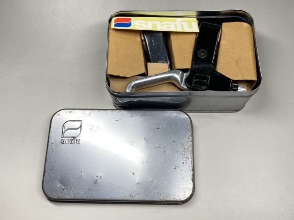 新品 缶入り snafu LV LEVER ブレーキレバー ブラック 左右 BMX ビンテージ OLD SCHOOL オールドスクール 1203S2305/520