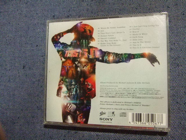 CD★マイケル・ジャクソン THIS IS IT CD Michael Jackson　国内★8枚まで同梱送料160円_画像4