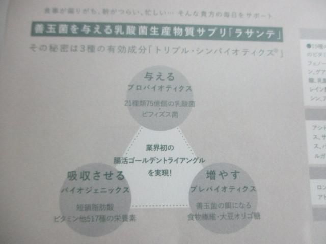 未使用 サプリメント プロヴァンス ラサンテ LA SANTE 乳酸菌生産物質サプリ 30包_画像3