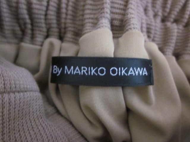 未使用 ツルバイマリコオイカワ TSURU BY MARIKO OIKAWA スカート ロングスカート タグ付き F ブラウン レディース_画像3
