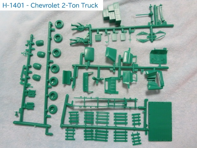 プラモデル 1/48 Revell H-1401 - Chevrolet 2-Ton Truck / H-1430 - New Ford Pick-Up Truck_画像4