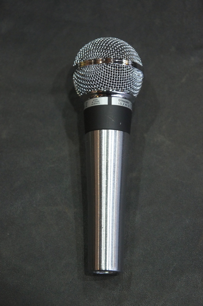 SHURE 565SD グリルボール凹みあり 中古2本 ぷかぷか SHURE 565SD グリルボール凹みあり 中古2本 ぷかぷか