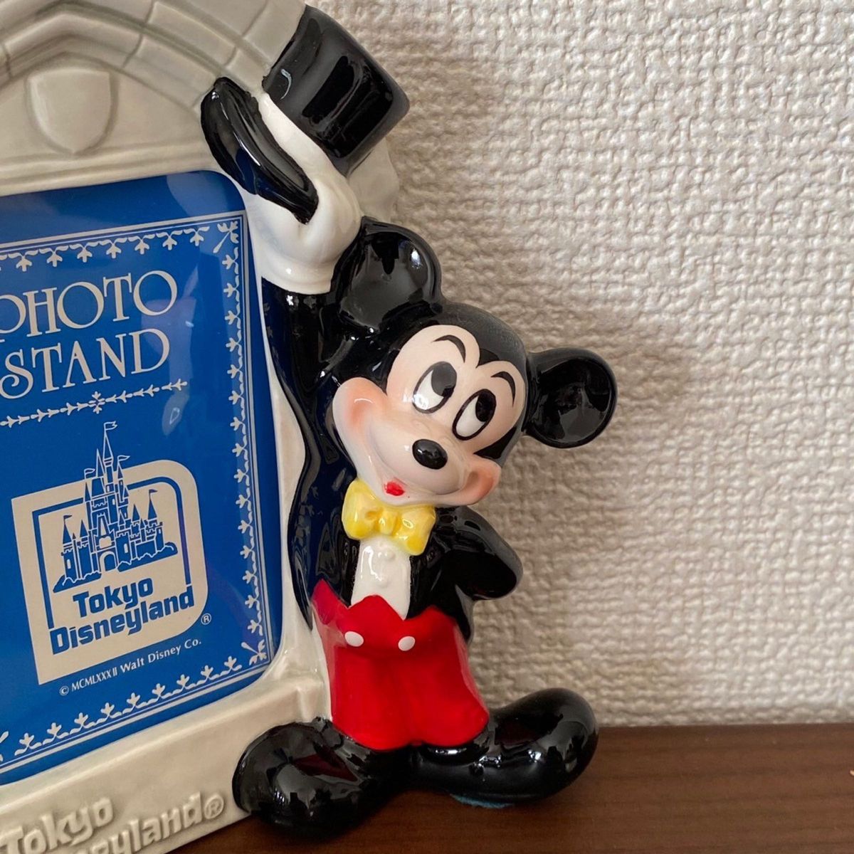 昭和レトロ ミッキーマウス写真立て ミッキー ミニー貯金箱 東京 昭和レトロ ミッキーマウス写真立て ミッキー ミニー貯金箱 東京