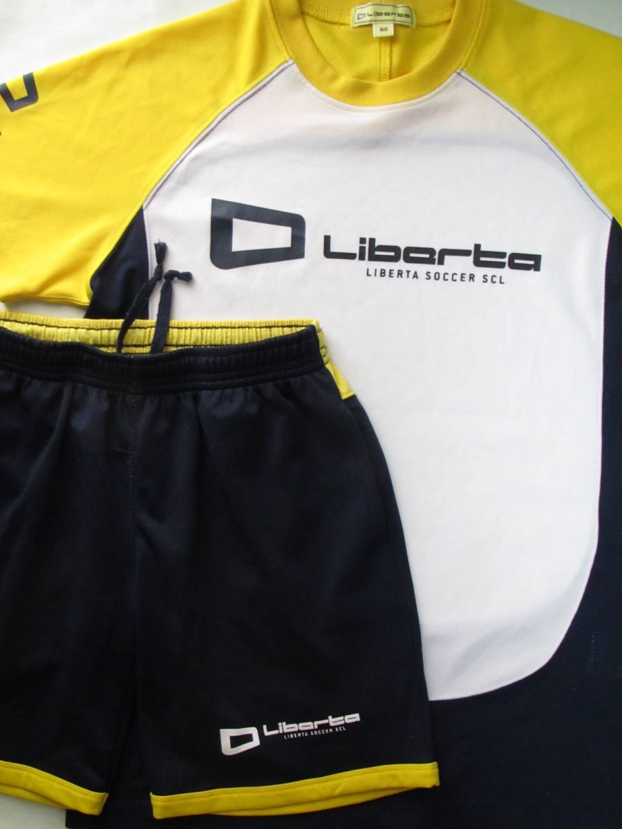 I 2021年購入 最新モデル 中古 Liberta リベルタ サッカースクール 半袖 ユニフォーム ハーフパンツ 上下セット 160cm トレーニングウェア