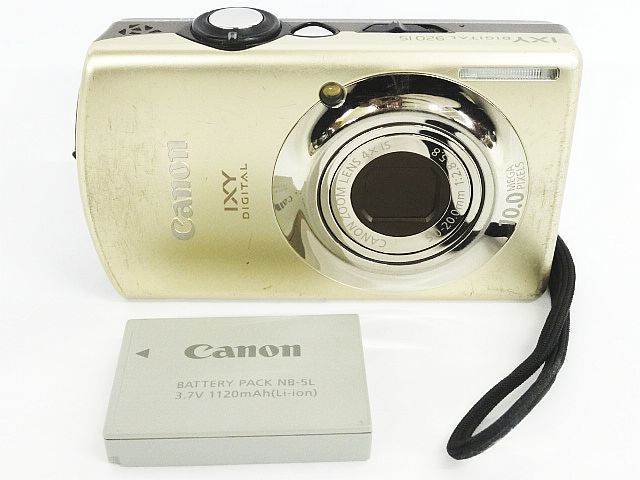 人気急上昇】 920 DIGITAL IXY Canon デジタルカメラ IS PC1308