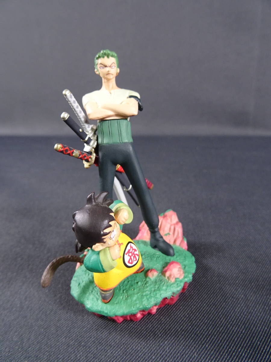 17/S971★メガハウス★ドラゴンボールカプセル ネオ with ONE PIECE ゾロ＆孫悟飯★中古_画像4