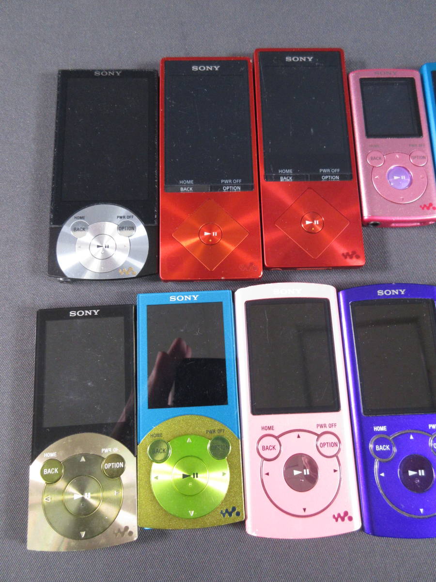 36/Д905★SONY［ソニー］WALKMAN まとめ売り★NW-E052/NW-E062/NW-S754/NW-S764/NW-A25/NW-S744_画像2