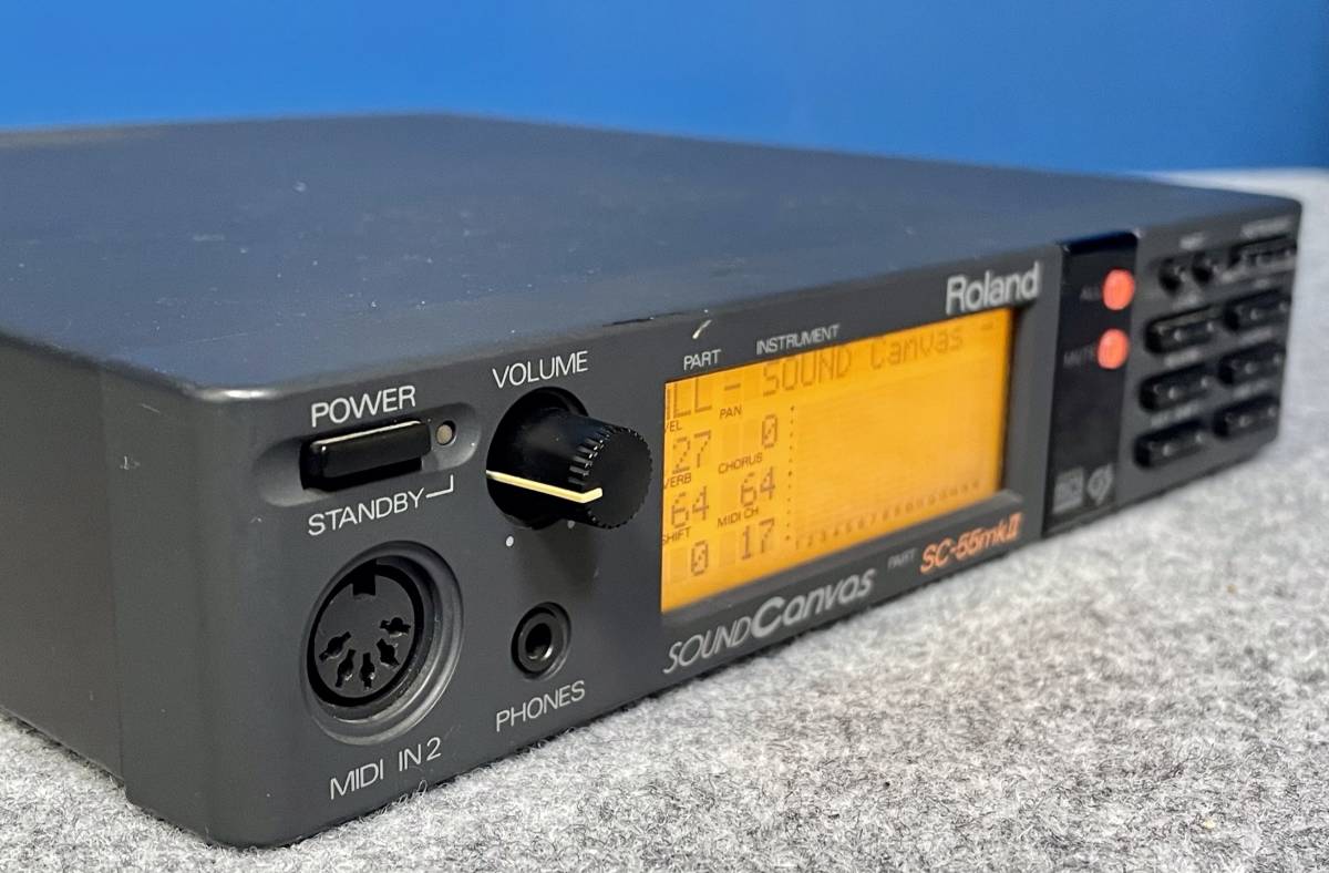 Roland Roland*SC-55MK2 SOUND CANVAS sound module *AC adaptor