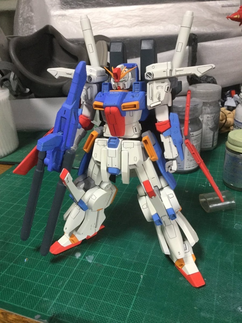  reservation (B_1104)1/144 Amplified ΖΖ Gundam ( not yet constructed garage kit )