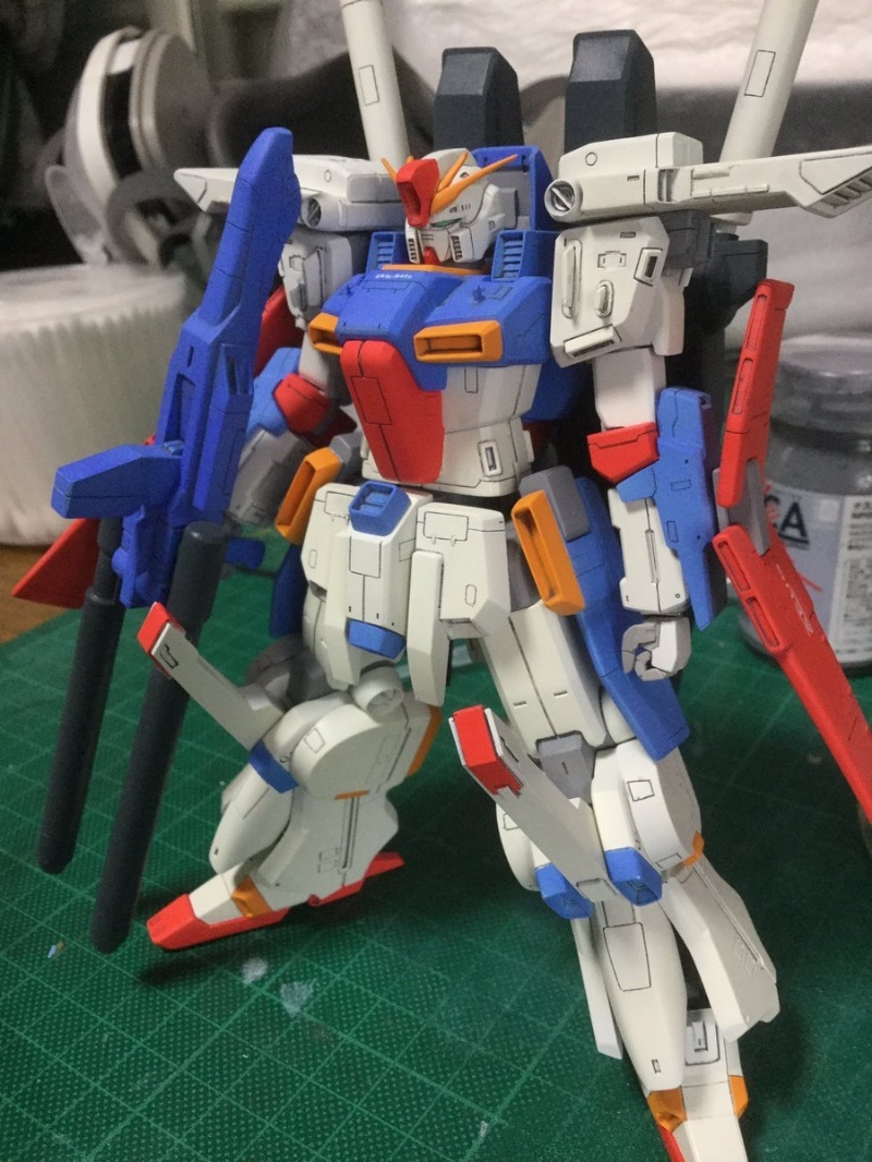  reservation (B_1104)1/144 Amplified ΖΖ Gundam ( not yet constructed garage kit )