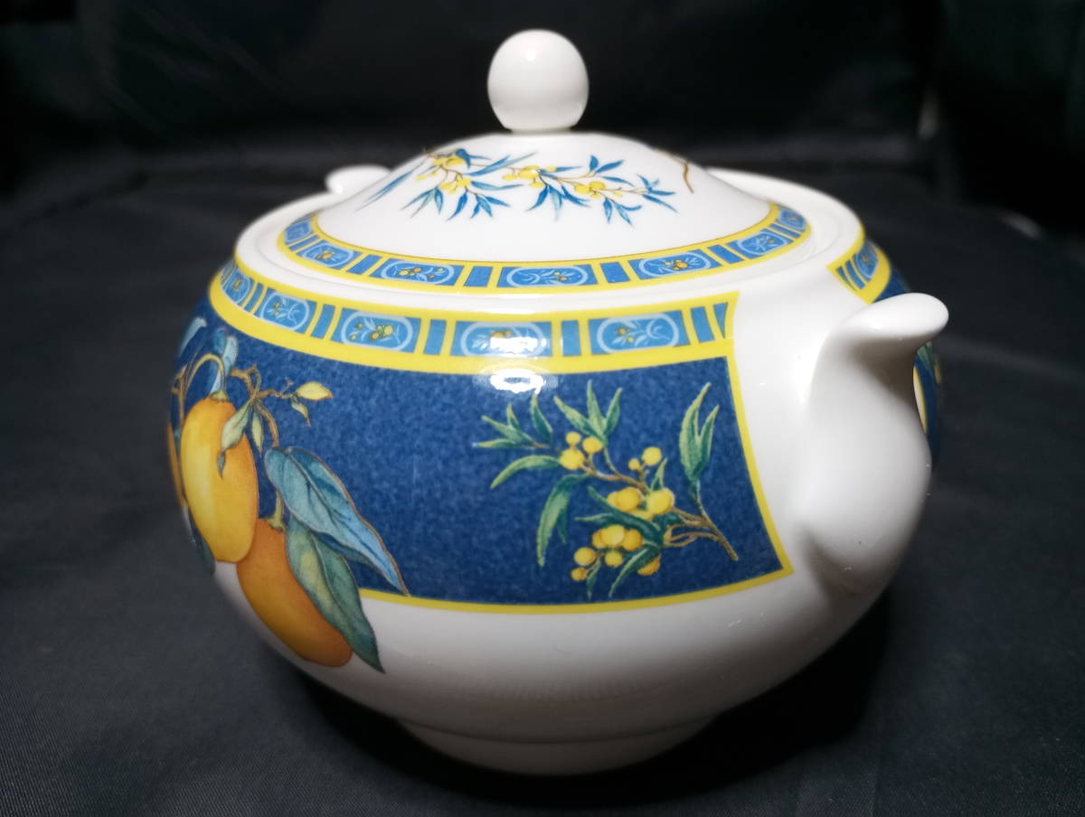 壺印 未使用◇自宅保管 ウェッジウッド シトロン シュガーポット WEDGWOOD CITRONS