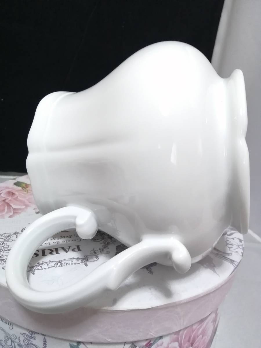  new goods unused * home storage Richard Ginori anti ko white pot RICHARD GINORI