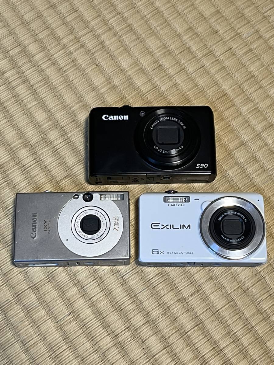 送料無料 コンパクトカメラ フィルム デジカメ 20台+1 Nikon Canon Casio SONY OLYMPUS FUJIFILM Konica PENTAX EPSON 部品取り ジャンク_画像4