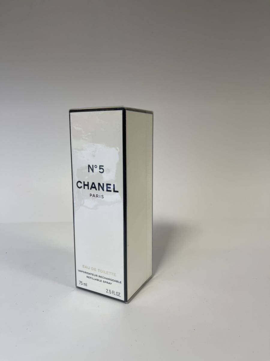 シャネル CHANEL N°5 オードウトワレット　EDT （ヴァポリザター）75ml_画像2