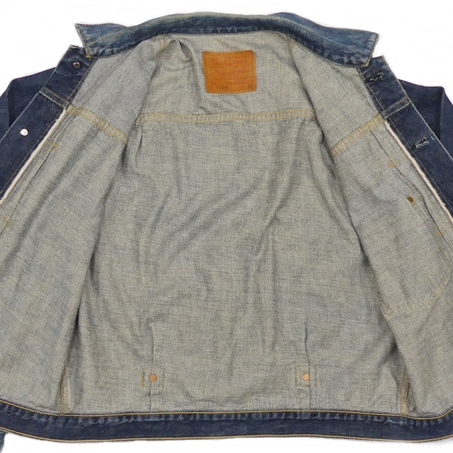 即決★Levi's★メンズ40≒L位 リーバイス71506XX 1st Gジャン 大戦モデル 復刻 BIGE 赤耳 デニムジャケット ジージャン 日本製