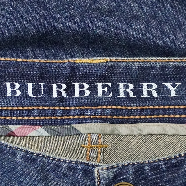  быстрое решение *BURBERRY LONDON* мужской 40≒82. тонкий распорка Burberry негодный номер индиго Rollei z обтягивающий .hige джинсы три . association 