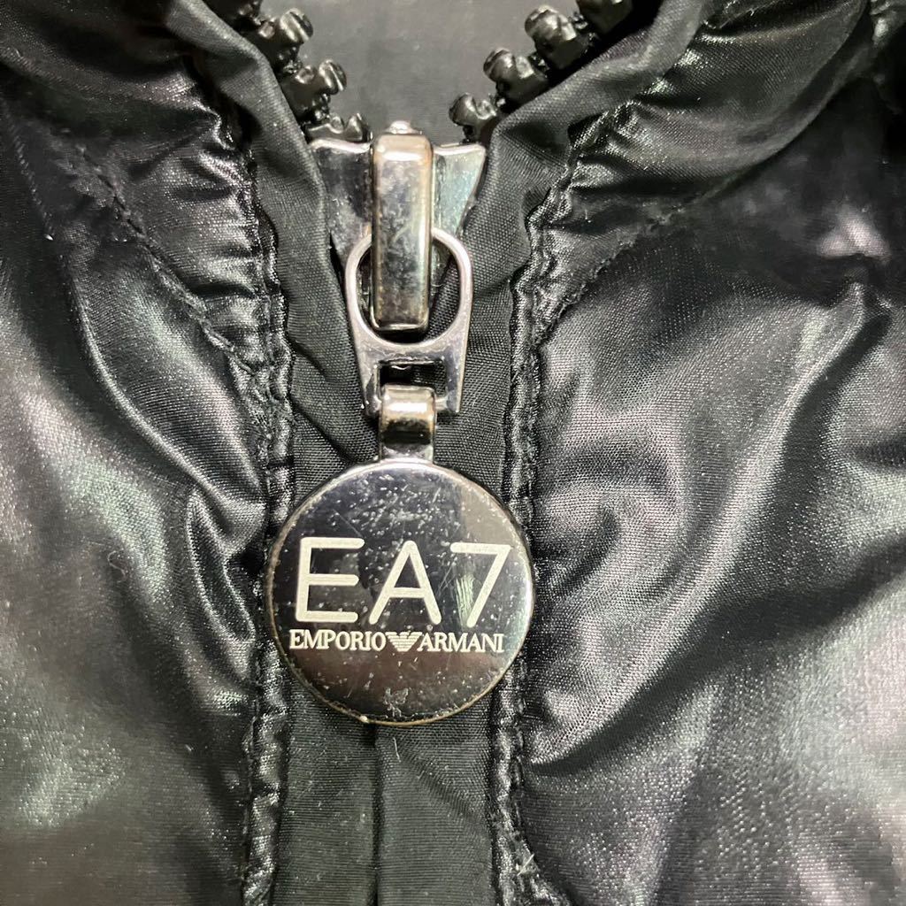 ●1円『正規品』EA7 EMPORIO ARMANI エンポリオアルマーニ 軽量 キルティング ダウンべスト/サイズ175/95A/メンズ_画像5