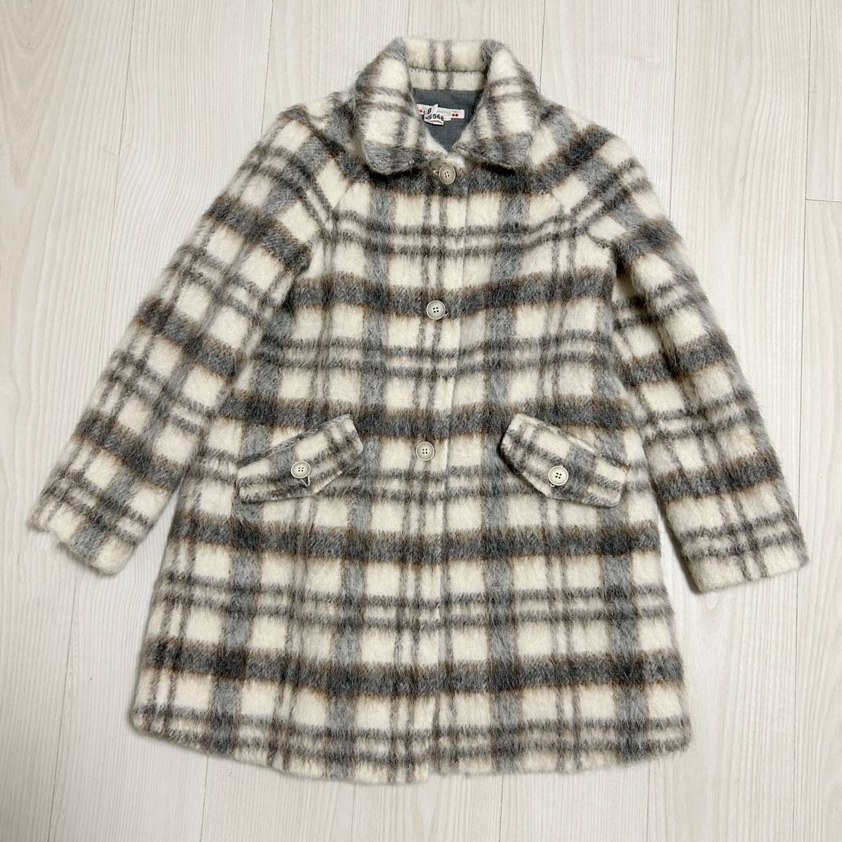 * Bonpoint BONPOINT wool alpaca coat 10a10 -years old 