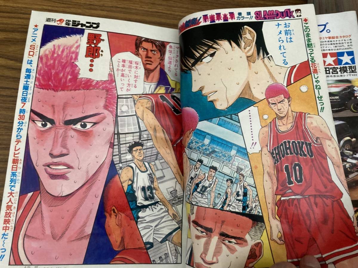 週刊少年ジャンプ　1994年　新年5・6号　巻頭カラー　スラムダンク　ポスター・ドラゴンボール　/A9_画像8