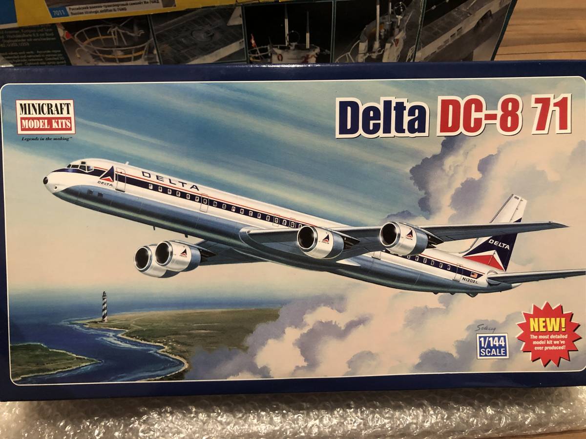 ミニクラフト1/144　DC-8-71　デルタ航空　DC 8