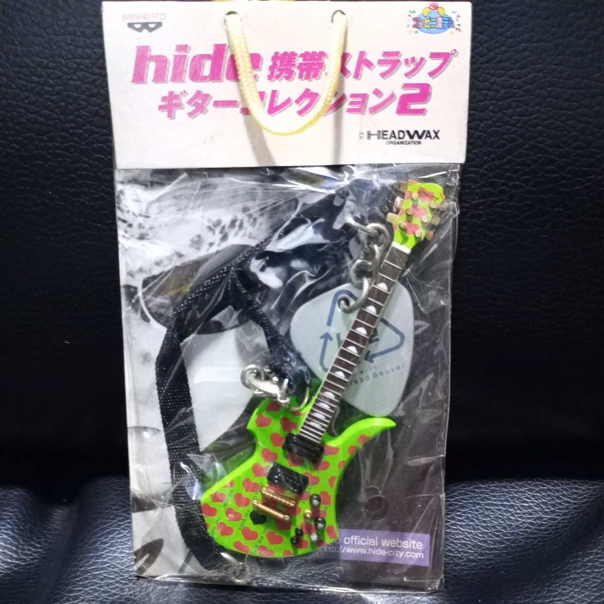 バンプレスト hide 携帯ストラップ　 ギターコレクション 　4種セット X JAPAN _画像5