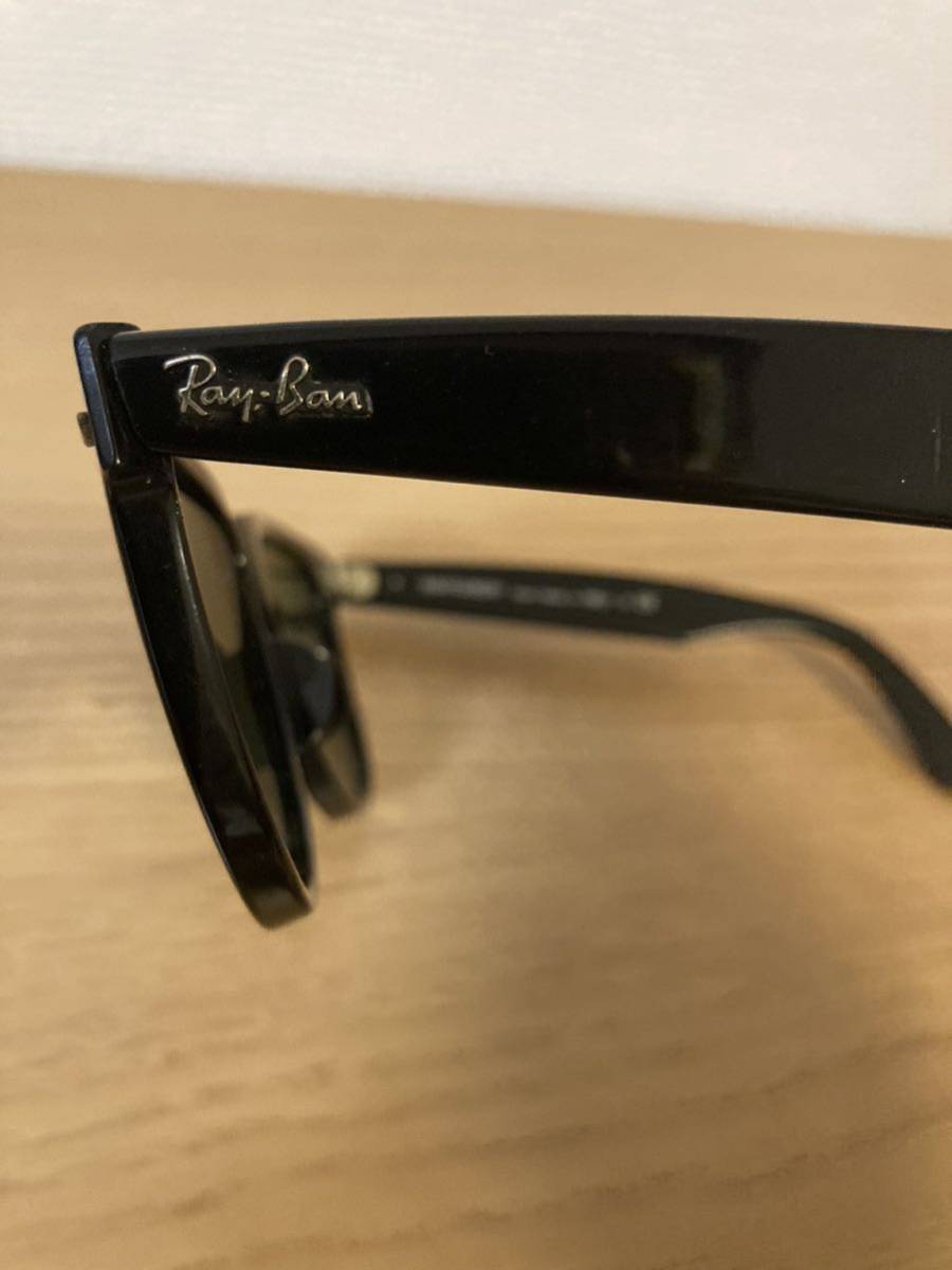 Ray Ban BIG WAYFARER RB2140 901 52mm RayBan большой Wayfarer черный зеленый солнцезащитные очки I одежда очки 