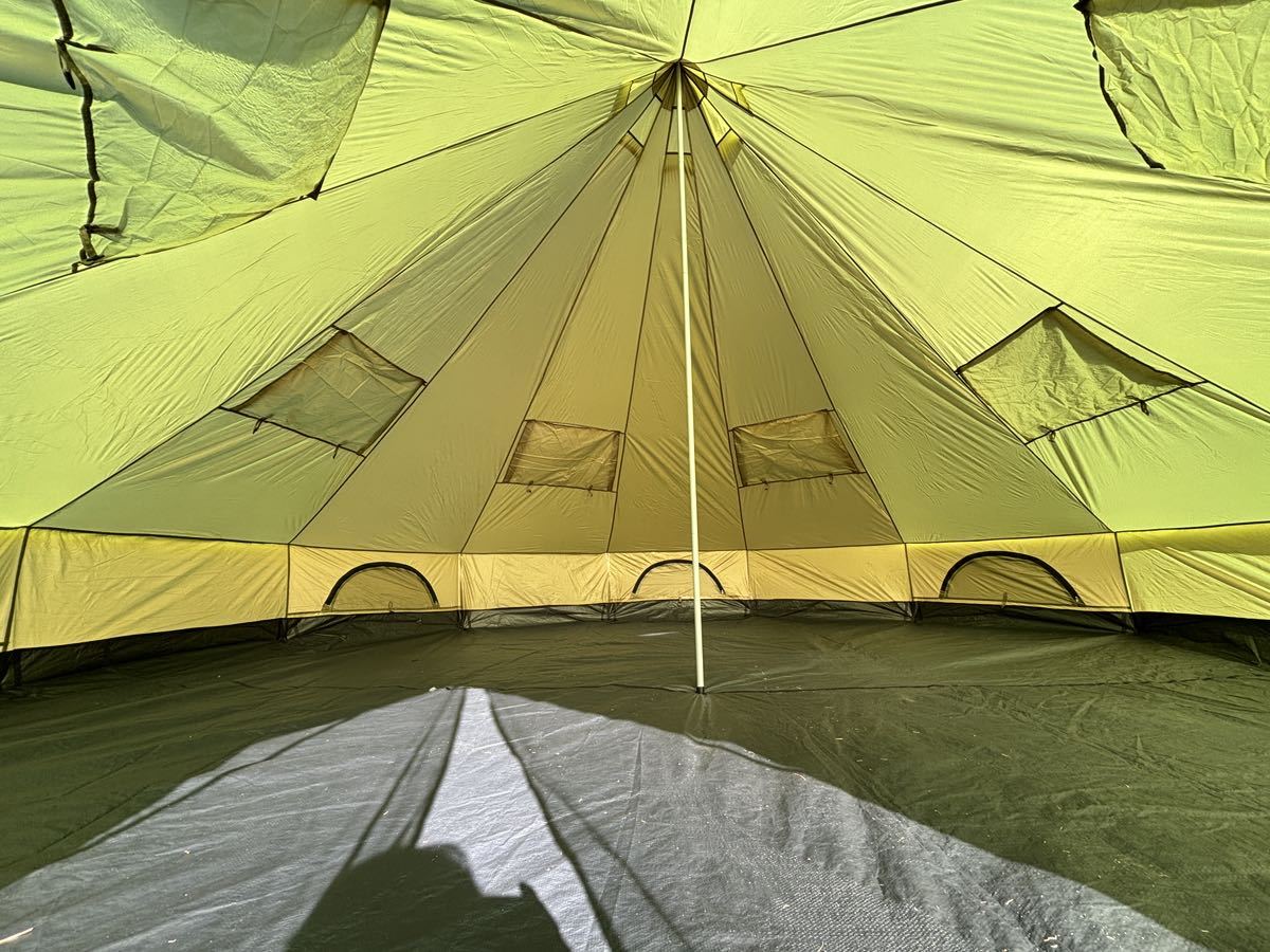 【希少】LADUTA ベルテント ワンポールテント 5m 大型テント 8人_画像4