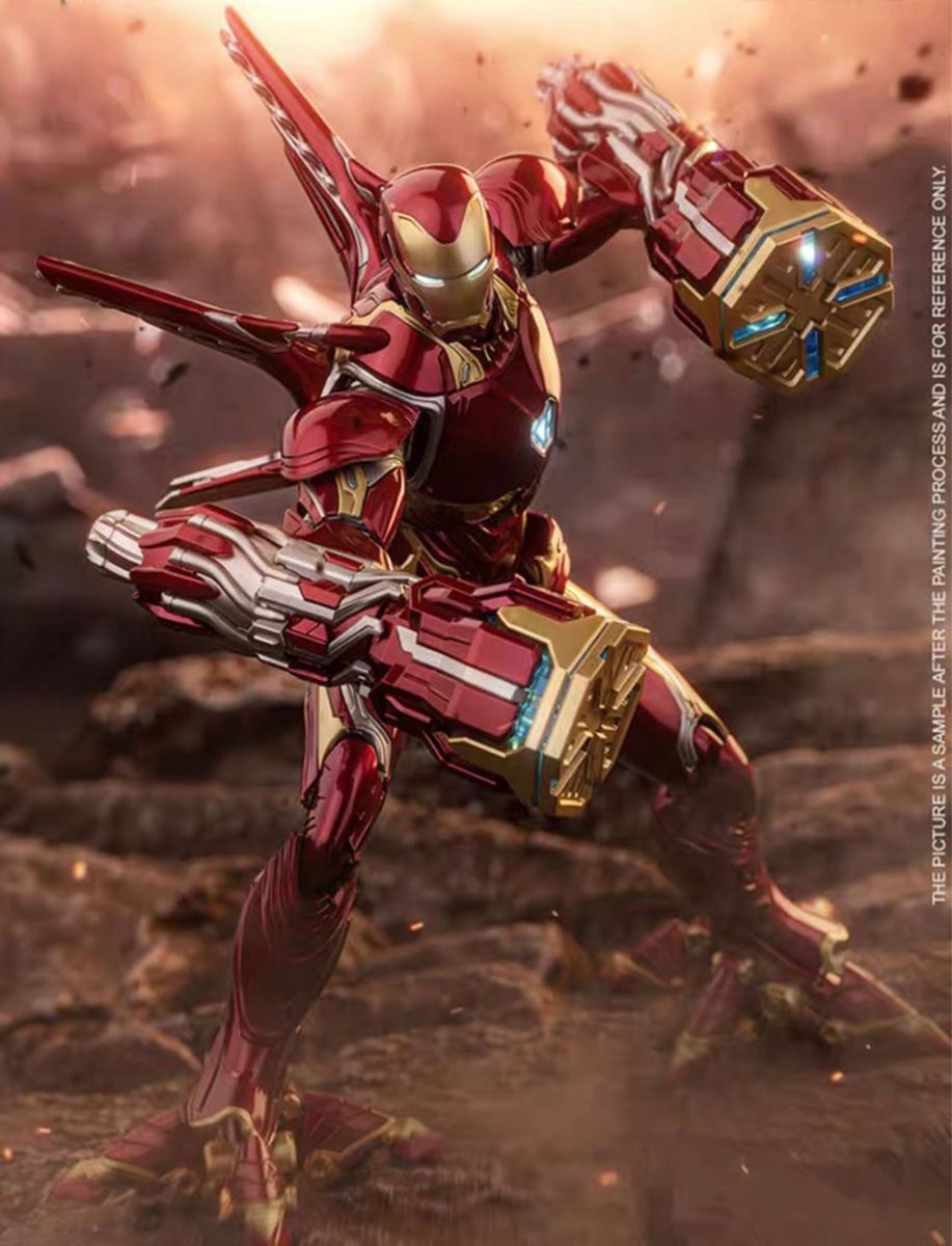 御模道 アイアンマン マーク50 1/9スケールプラモデル DX版発光 御模道 アイアンマン マーク50 1/9スケールプラモデル DX版発光