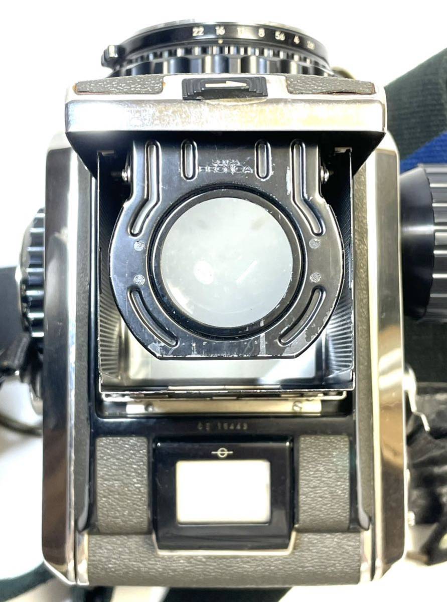 ZENZA BRONICA ゼンザブロニカ f＝75mm 1:2.8 NIKKOR-P 中判 フィルム カメラ 付属品つき 確認済み_画像10