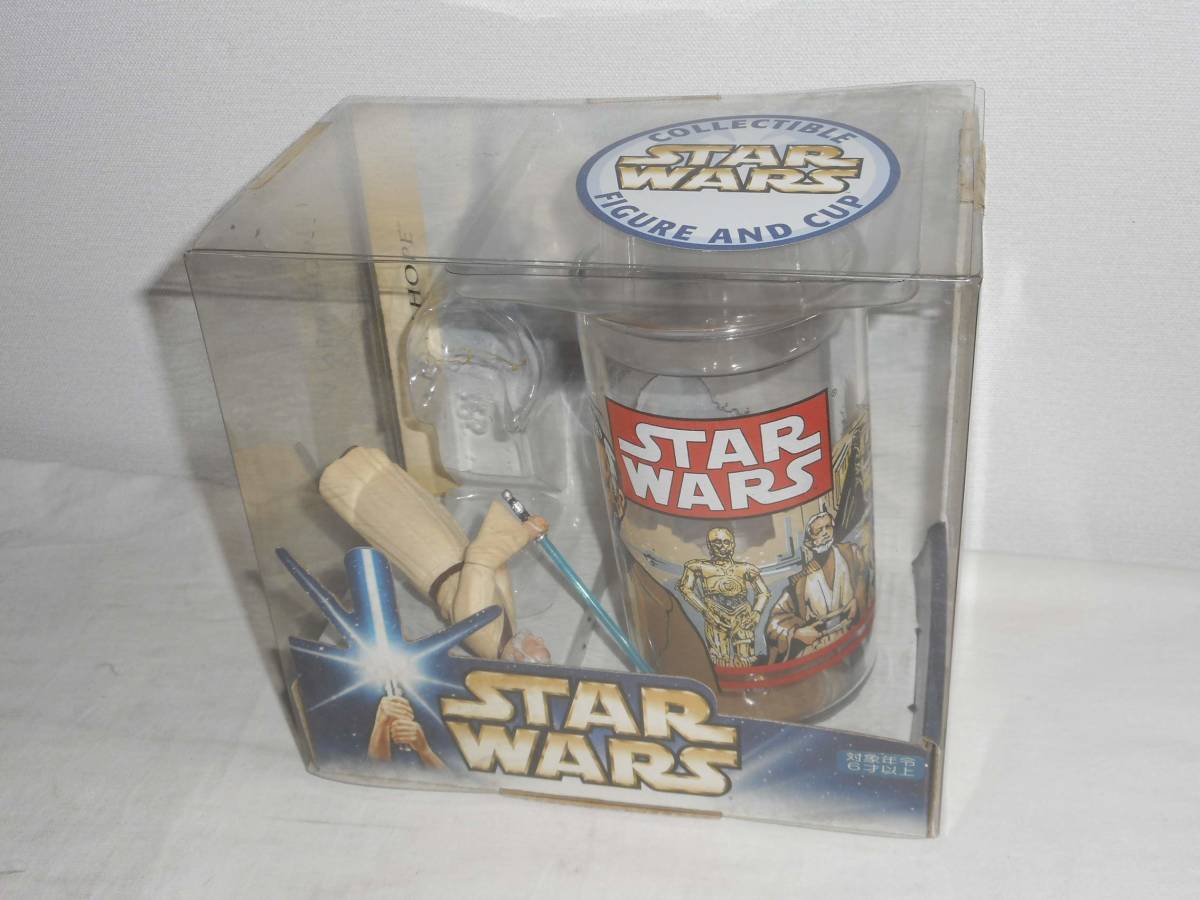 Hasbro STAR WARS Star Wars figure & cup Obi = one *keno-bi