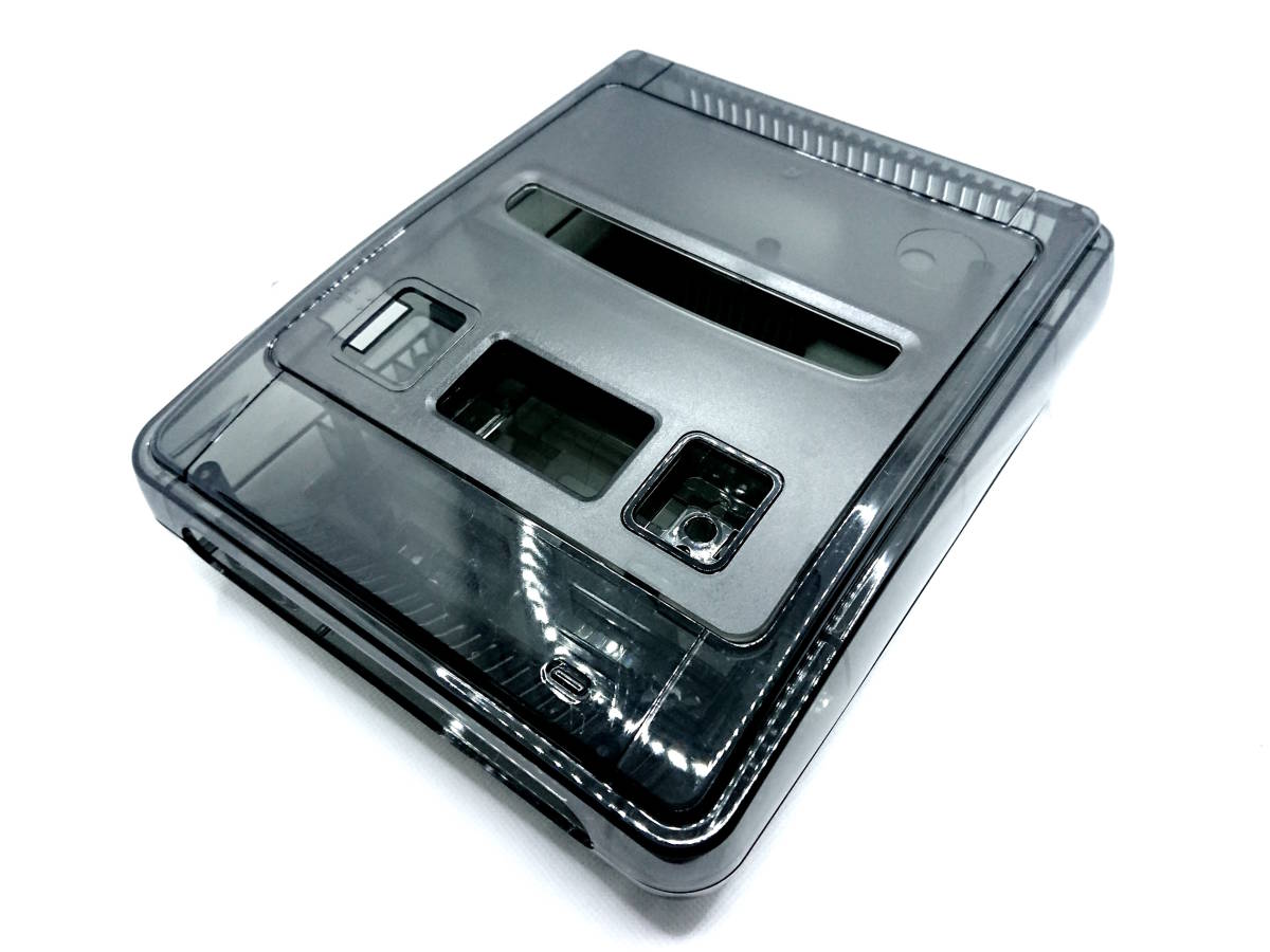 スーパーファミコン 交換用外装 クリアスモーク RETRO GAME スーパーファミコン 交換用外装 クリアスモーク RETRO GAME