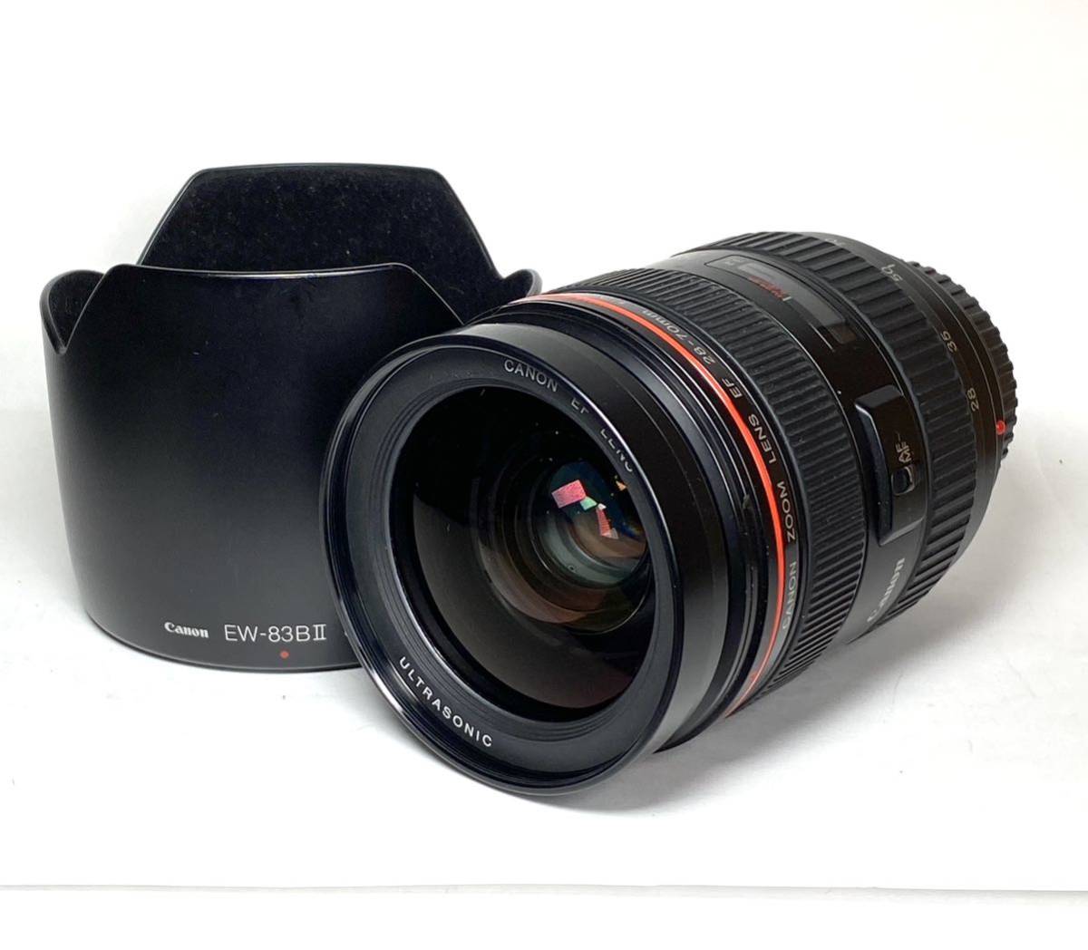 Canon キャノン EF 28-70mm f2.8 L ULTRASONIC MACRO 0.5m/1.6ft_画像1
