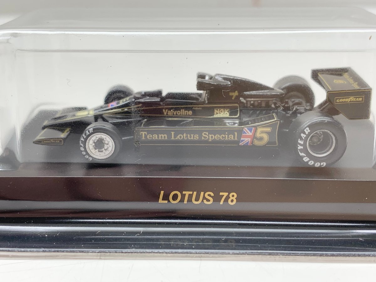 京商　KYOSHO　1/64　CLASSIC　TEAM　LOTUS　LOTUS　72E　LOTUS　78　２台セット_画像5