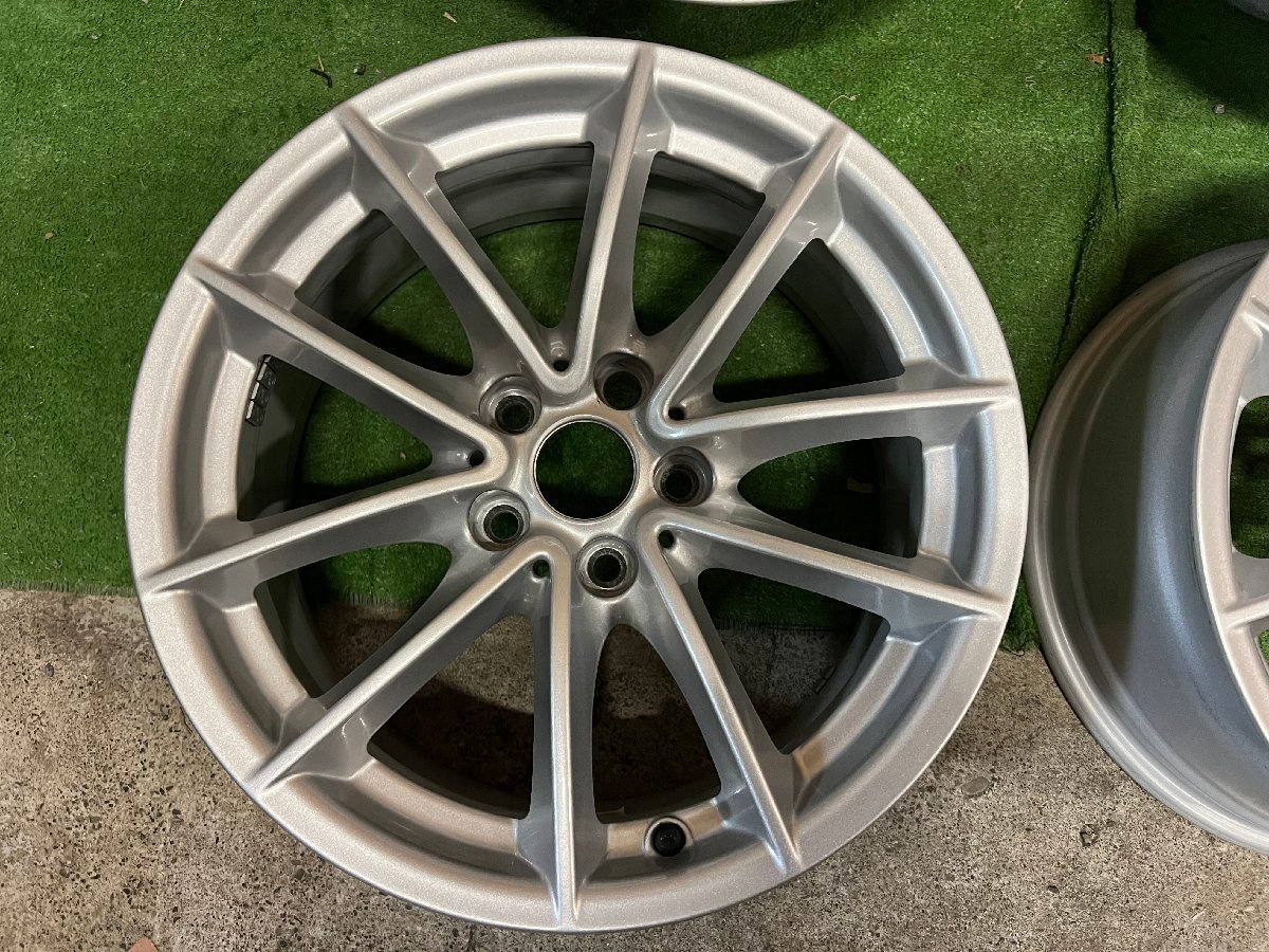 美品 BMW G30 G31 5シリーズ 17インチ 7.5J +27 PCD112 5H ホイール 4本セット H_画像4