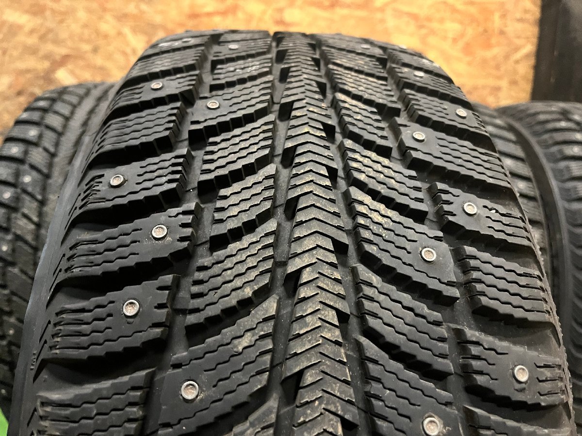 235/50R18 nokian ノキアン HAKKAPELIITTA2 スタッドレス フルピン スパイクタイヤ 4本セット K_画像3