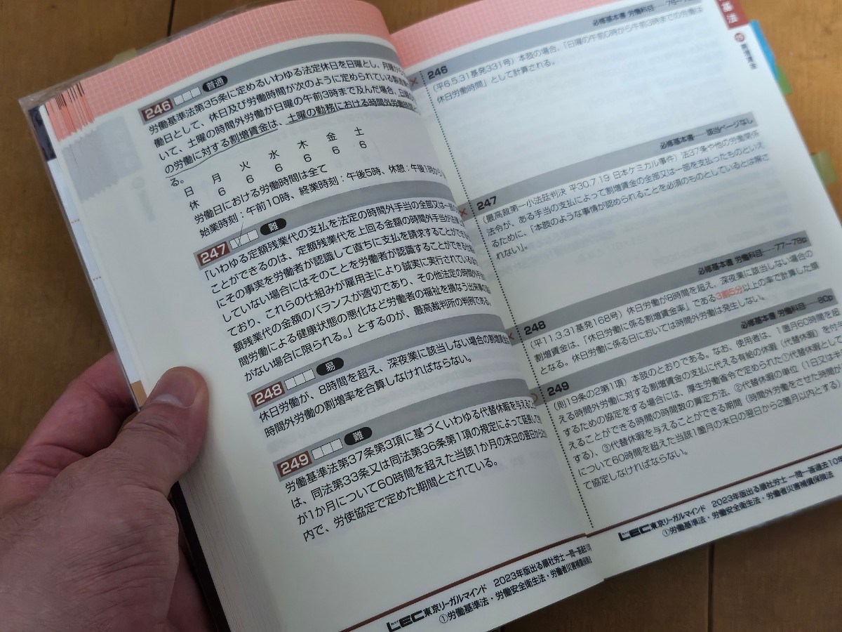 全5冊まとめ 2023年 出る順 社労士 一問一答 過去10年問題集 LEC 東京リーガルマインド セット 選択式 択一式 社会保険労務士_画像10