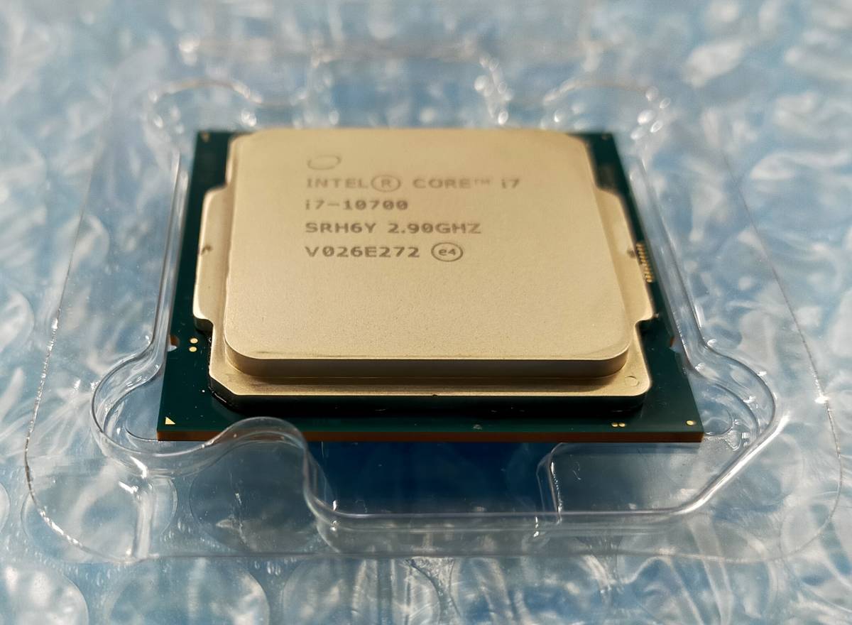 【送料込み・ジャンク】Intel CPU Core i7-10700 　出品番号130_画像3