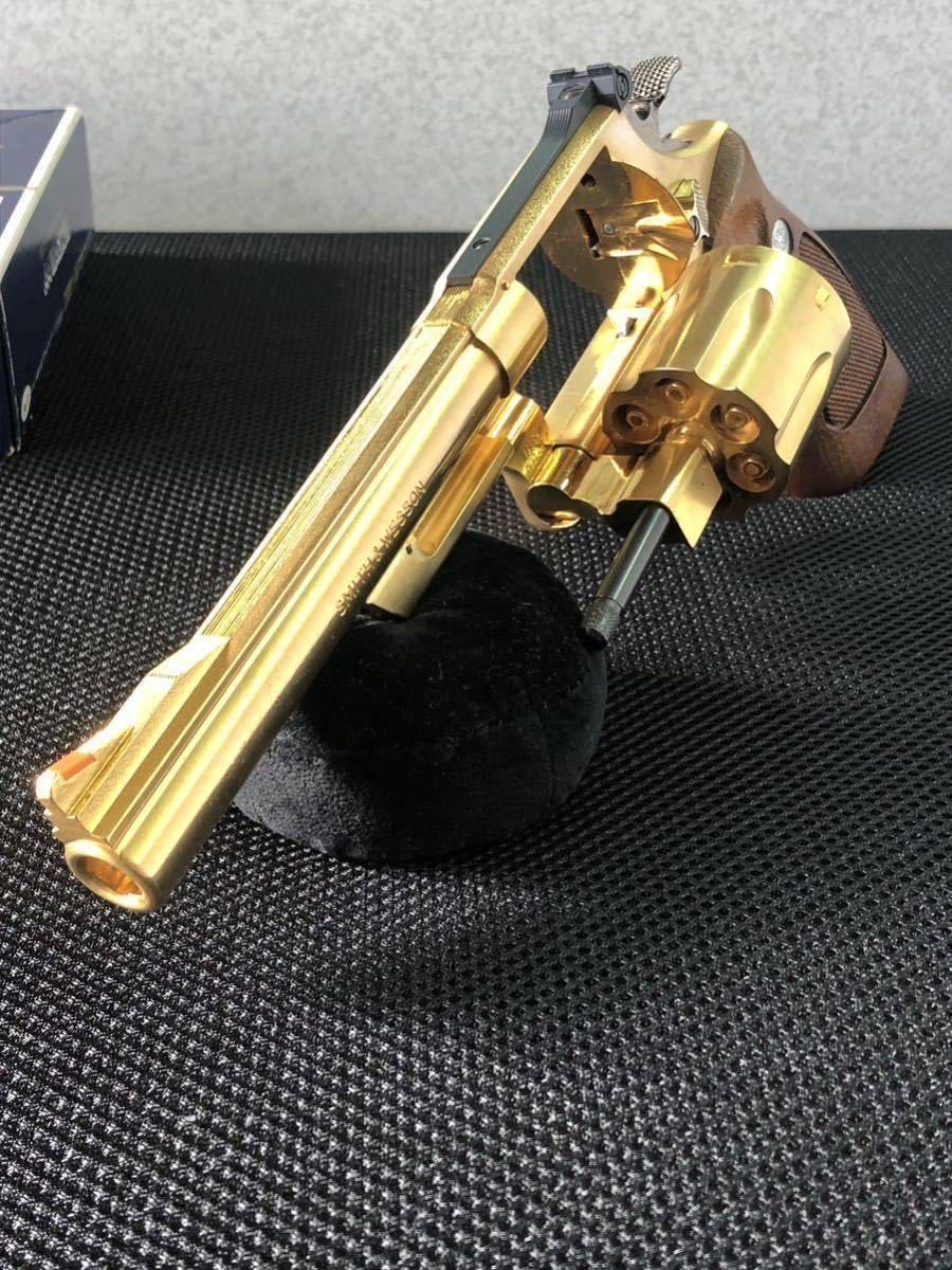 美品　コクサイ S&W M29 44マグナム　　　　　６インチ金属 モデルガン 24K GP SMG 刻印_画像8