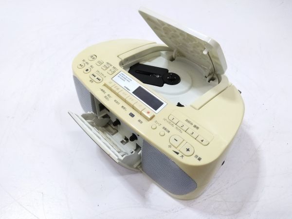♪TOSHIBA 東芝 CDラジオカセットレコーダー TY-CDS7 CDラジカセ 2019年製 E122218E @80♪_画像6