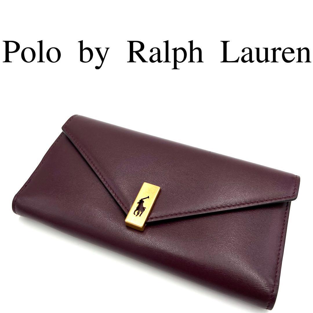 Polo by Ralph Lauren ポロバイラルフローレン 長財布 レザー_画像1