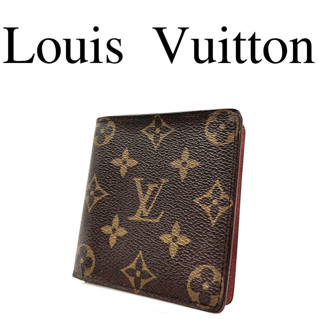Louis Vuitton ルイヴィトン 折り財布 モノグラム 総柄 PVC