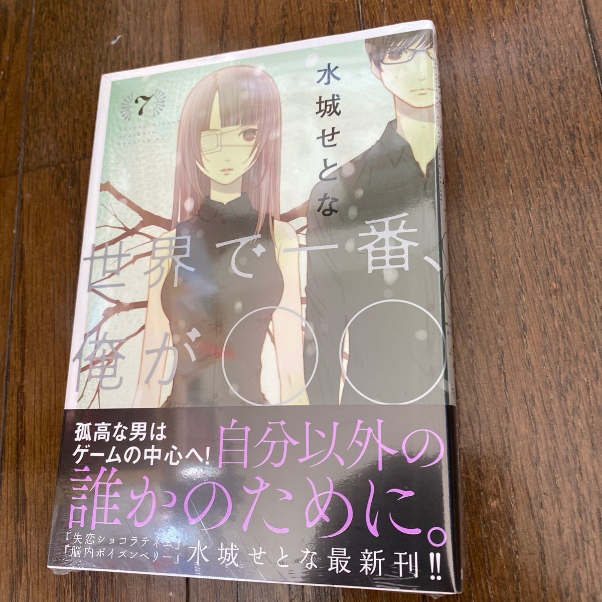 未開封品　デッドストック　倉庫保管品　単行本　世界で一番、俺が◯◯ 水城せとな　講談社　イブニングKC 7巻_画像2