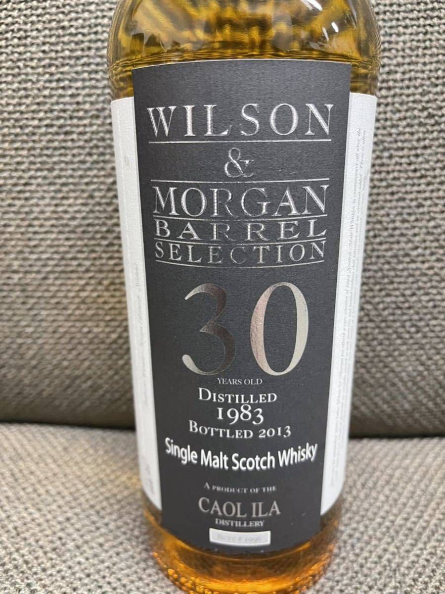 カリラ 30年 1983-2013 Wilson&Morgan CAOL ILA 57% 700ml_画像3